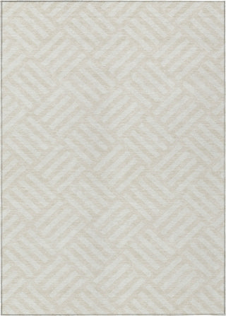 Piper Looms Chantille Squares ACN620 Ivory Area Rug