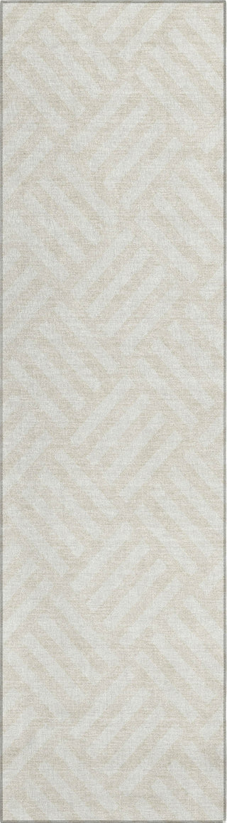 Piper Looms Chantille Squares ACN620 Ivory Area Rug