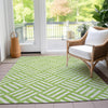 Piper Looms Chantille Squares ACN620 Lime Area Rug