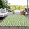 Piper Looms Chantille Squares ACN620 Lime Area Rug