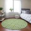 Piper Looms Chantille Squares ACN620 Lime Area Rug