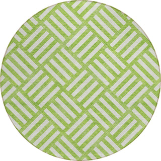 Piper Looms Chantille Squares ACN620 Lime Area Rug