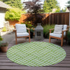 Piper Looms Chantille Squares ACN620 Lime Area Rug