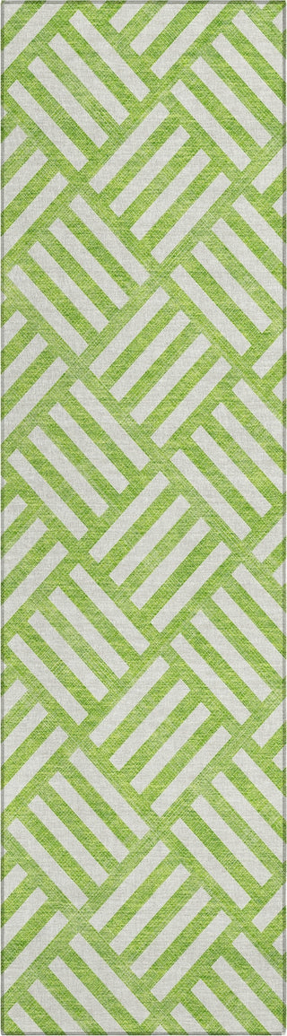 Piper Looms Chantille Squares ACN620 Lime Area Rug