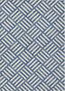 Piper Looms Chantille Squares ACN620 Navy Area Rug