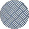 Piper Looms Chantille Squares ACN620 Navy Area Rug