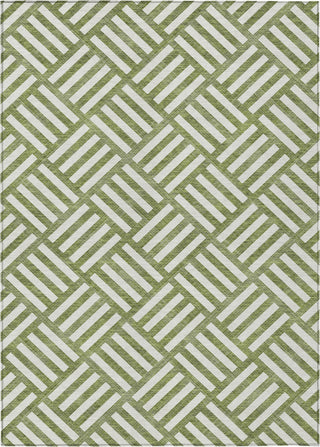 Piper Looms Chantille Squares ACN620 Olive Area Rug