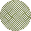 Piper Looms Chantille Squares ACN620 Olive Area Rug