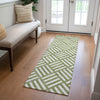 Piper Looms Chantille Squares ACN620 Olive Area Rug