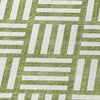 Piper Looms Chantille Squares ACN620 Olive Area Rug