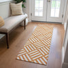 Piper Looms Chantille Squares ACN620 Orange Area Rug