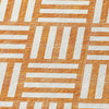 Piper Looms Chantille Squares ACN620 Orange Area Rug