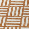 Piper Looms Chantille Squares ACN620 Paprika Area Rug