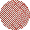 Piper Looms Chantille Squares ACN620 Red Area Rug