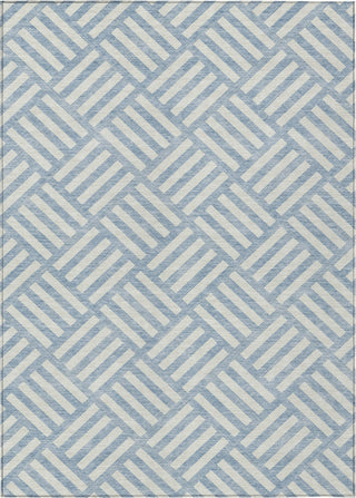 Piper Looms Chantille Squares ACN620 Sky Area Rug