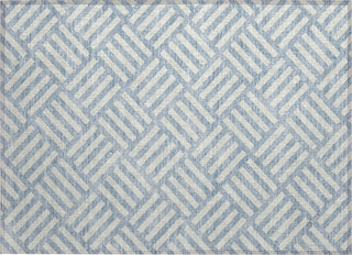 Piper Looms Chantille Squares ACN620 Sky Area Rug