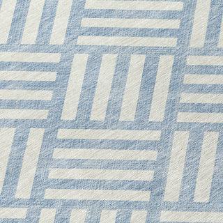 Piper Looms Chantille Squares ACN620 Sky Area Rug