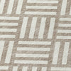 Piper Looms Chantille Squares ACN620 Taupe Area Rug