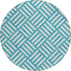 Piper Looms Chantille Squares ACN620 Teal Area Rug
