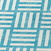 Piper Looms Chantille Squares ACN620 Teal Area Rug