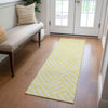 Piper Looms Chantille Squares ACN620 Yellow Area Rug