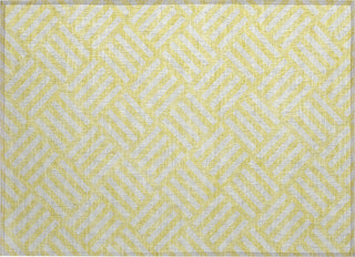 Piper Looms Chantille Squares ACN620 Yellow Area Rug