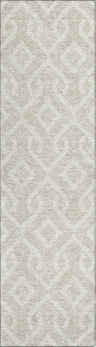 Piper Looms Chantille Geometric ACN621 Beige Area Rug