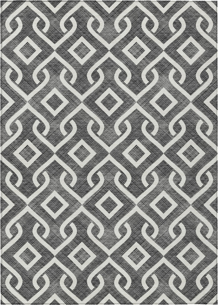 Piper Looms Chantille Geometric ACN621 Blush Area Rug