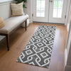 Piper Looms Chantille Geometric ACN621 Black Area Rug