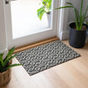 Piper Looms Chantille Geometric ACN621 Black Area Rug