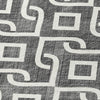 Piper Looms Chantille Geometric ACN621 Black Area Rug