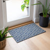 Piper Looms Chantille Geometric ACN621 Blue Area Rug