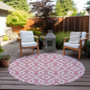 Piper Looms Chantille Geometric ACN621 Blush Area Rug