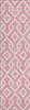 Piper Looms Chantille Geometric ACN621 Blush Area Rug