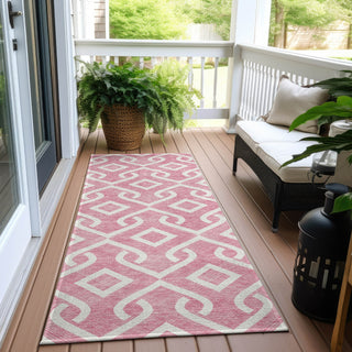 Piper Looms Chantille Geometric ACN621 Blush Area Rug