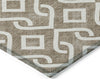 Piper Looms Chantille Geometric ACN621 Brown Area Rug