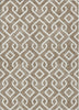 Piper Looms Chantille Geometric ACN621 Brown Area Rug