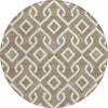 Piper Looms Chantille Geometric ACN621 Brown Area Rug