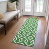 Piper Looms Chantille Geometric ACN621 Emerald Area Rug