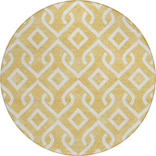 Piper Looms Chantille Geometric ACN621 Gold Area Rug