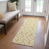 Piper Looms Chantille Geometric ACN621 Gold Area Rug