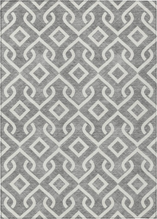 Piper Looms Chantille Geometric ACN621 Gray Area Rug