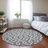 Piper Looms Chantille Geometric ACN621 Gray Area Rug