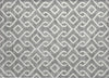 Piper Looms Chantille Geometric ACN621 Gray Area Rug