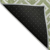 Piper Looms Chantille Geometric ACN621 Green Area Rug