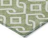 Piper Looms Chantille Geometric ACN621 Green Area Rug