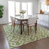 Piper Looms Chantille Geometric ACN621 Green Area Rug