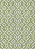 Piper Looms Chantille Geometric ACN621 Green Area Rug