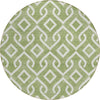 Piper Looms Chantille Geometric ACN621 Green Area Rug