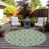 Piper Looms Chantille Geometric ACN621 Green Area Rug